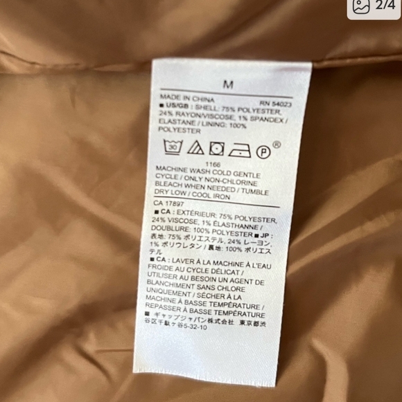 Banana Republic Fully Lined Jacket Size Medium - Picture 4 of 5